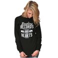 thumbnail image 4 of Breaking Records And Hearts Funny Long Sleeve TShirt Men Women Brisco Brands S, 4 of 6
