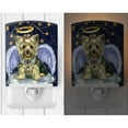 thumbnail image 2 of Caroline's Treasures PPP3131CNL Yorkie Christmas Family Tree Ceramic Night Light, 6x4x3", multicolor, 2 of 2