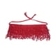 thumbnail image 3 of Falda de Danza Del Vientre para Mujer, Bufanda de Cadera, Ropa de Baile, Lentejuelas, Bufanda con Borlas Brillantes, Cinturón de Cadera para Puesta en Rojo, 3 of 7