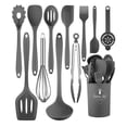 thumbnail image 1 of Juego de utensilios de cocina Pranski, 12 piezas, de silicona, aptos para lavavajillas, 1 of 7