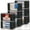 Black, variant on General 90 L Large Storage Bags, 10 Pack Clothes Storage Bins Foldable Closet Organizers Storage Containers with Reinforced Handle for Clothing, Blanket, Comforters, Bed Sheets, Pillows (Gray)