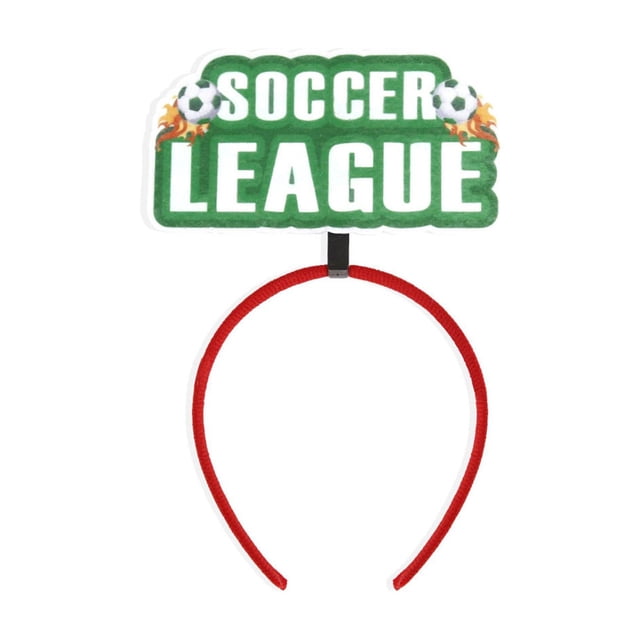 ¡Venta caliente! Diadema del aficionado al fútbol de la Copa de Europa, diadema del aficionado al fútbol de la decoración del partido