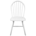 thumbnail image 4 of Sillas de comedor VidaXL de madera maciza de caucho blanco (2 unidades), 4 of 8