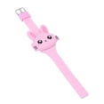 thumbnail image 2 of Silicone LED Cartoon Watch Rabbit Shape Wristwatch Clamshell Electronic Watch Birthday Gift Party Favor for Kid Child Children Toddlers Light Pink, 2 of 8