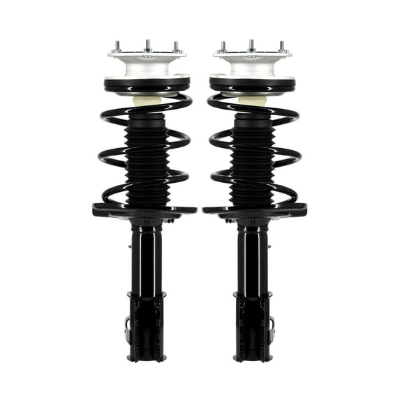 Pair 2 Front L-R Quick Complete Strut-Coil Spring For 2014-2018 Cadillac Ats AWD