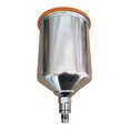 thumbnail image 1 of Pot de spray de pintura para automóvil 600 ml para la taza de metal de aluminio profesional roscada para pintura para la pared de la pared de la, 1 of 8