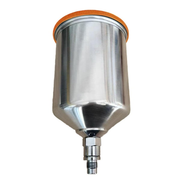 Pot de spray de pintura 600 ml para el de la pintura Tanque de metal roscado Aluminio para muebles de pared Pintura de la casa Rocía