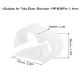 thumbnail image 2 of Unique Bargains Plastic Tubing Clamps, 5 Pack 1/8'-5/32' Tube OD Flow Control Hose Clamp, 2 of 5