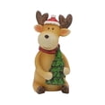 thumbnail image 2 of Adorno de reno, figura de alce de resina navideña, estantería para casa, soporte de TV, cocina Estilo de árbol de Navidad, 2 of 9