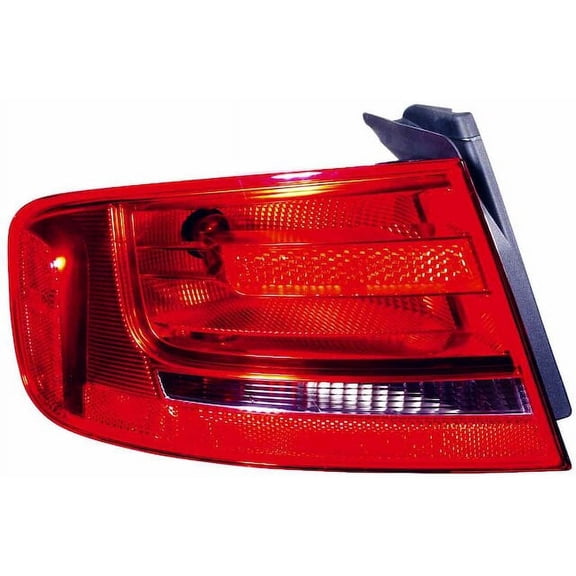 Left Outer Tail Light Assembly - Compatible with 2009 - 2012 Audi A4 Sedan 2010 2011