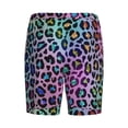 thumbnail image 5 of Fotbe Rainbow Animal Skin Pajama Shorts for Men, Men's Pajama Bottoms, Sleepwear,Short Pajama Pants-Medium, 5 of 9