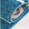 thumbnail image 3 of Ladole Rugs Hot Air Balloon and Sky Design European Durable Kids Area Rug Carpet in Blue, 6x9 (6'2" x 9'2", 190cm x 280cm), 3 of 3