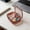 Coffee, variant on 3 Grids Moisture-proof Storage Box, Mini Portable Weekly Organizer with Compartments, Semi-transparent Airtight Case, Lightweight Travel Container, for Small Items Jewelry