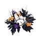 thumbnail image 5 of Anillo De Vela De Halloween, Barra Rústica, Hojas Artificiales, Flores, Corona, Decoración Del Hogar, 5 of 8