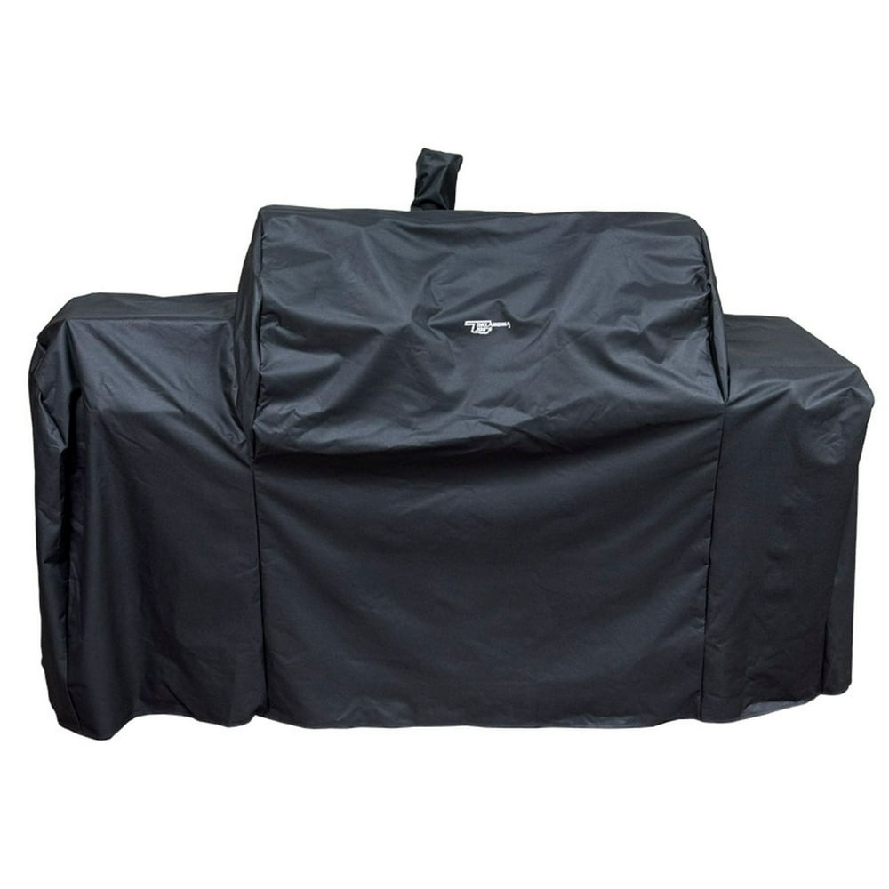 Oklahoma Joe's 36.5" x 66.5" x 38" Longhorn Smoker Grill Cover, Black