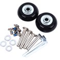 thumbnail image 4 of 2Pcs Luggage Wheels Flexible Rotating Ultra Quiet Strong Rubber Metal Suitcase Caster With Screws For Replacement, 4 of 8