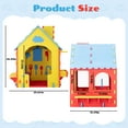 thumbnail image 6 of COCLUB Playhouse for Kids Indoor EVA Foam, with Kitchen Playset Playroom Toys for Toddlers 2-4, Indoor Playground for Boys and Girls, Red, Blue and Yellow, 6 of 9