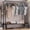 Double Rails Single Shelf, variant on Clothes Rack for Hanging Clothes, Double Rods Clothes Rack with Wheels, Multi-functional Clothing Rack for Bedroom, 4 Hooks