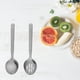 thumbnail image 2 of 2 cucharas grandes de acero inoxidable para servir, cucharas ranuradas para buffet, cubiertos, utensilios para servir, 2 of 8