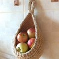 thumbnail image 2 of Cestas colgantes, abrigo de cesta de cebolla, ganchos de pared de frutas de almacenamiento bohemio para pared de cocina, hogar, restaurante, macetas de pared de verduras y ajo, 2 of 5