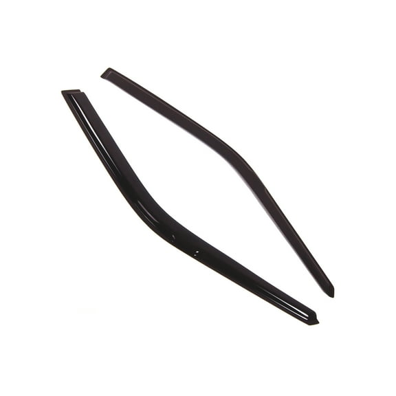 TuningPros Outside Mount Window Visor Deflector Smoke Tinted 2 Pcs Set For 1990-1993 Honda Accord Coupe