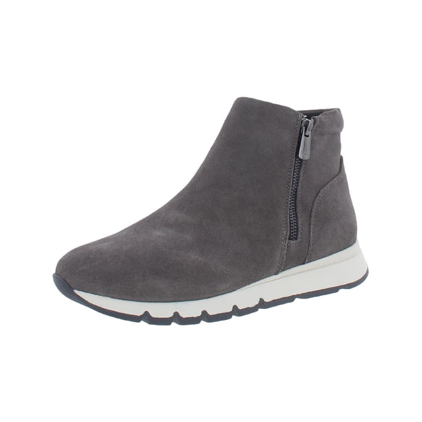 Easy Spirit Womens Ives Leather Waterproof Booties
