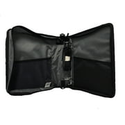 Case It Universal Zipper Binder 3 Rings 2 Capacity 11 x 8.5 Black LT007BLACK