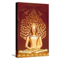 thumbnail image 3 of Golden Buddha Statue Inside the Chedi of Wat Phan On, Chiang Mai, Thailand, Botanical Religion World Culture Stretched Canvas Wall Art Sold by Art.Com, 3 of 4