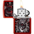thumbnail image 3 of Zippo 48933 Mythical Dragon Tiger Refillable and Windproof Lighter, 3 of 4