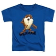 thumbnail image 2 of Looney Tunes Taz Wild Man Kids T Shirt (3) for Youth Toddler Boys and Girls, Royal Blue, 2 of 5