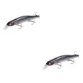 thumbnail image 1 of Advancent Señuelo artificial Swimbait Hook Hard Bait 3D Eyes Señuelo de hundimiento lento Crankbait Aparejos de pesca Wobblers Crankbaits Carp Bass Type1 NO1 Advancent CBP151166, 1 of 6
