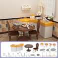 thumbnail image 1 of ¡Liquidación navideña! Muebles para casa de muñecas Lssam, juego de muebles para casa de muñecas en miniatura, accesorios para decoraciones en escala 1:12, adornos en miniatura para armar para, 1 of 8