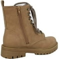 thumbnail image 3 of Soda Women's Combat Lace Up Ankle Boots, 3 of 5