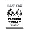 thumbnail image 1 of SignMission, 8" X 12" Plastic Sign, Race Car, 1 of 10