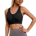 thumbnail image 1 of Brasier Sujetador Deportivo con Cremallera Frontal para Mujer, para Entrenamiento de Yoga, Cómodo, sin Costuras y con Soporte para Uso Diario. Grande, 1 of 6