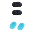 thumbnail image 1 of 2 Pares De Vendajes De Succión Reutilizables Parches De Gafas ños Con Ojo Perezoso Negro Azul Yuyangstore Parches para los ojos para niños, 1 of 8