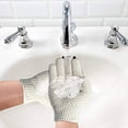 thumbnail image 4 of Guantes de baño exfoliantes Evridwear para ducha, spa, masaje, 4 of 6
