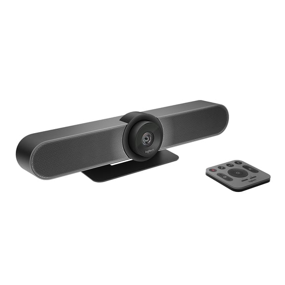 Sistema de videoconferencia y audioconferencia Logitech MeetUp HD para salas de reuniones pequeñas (renovado)
