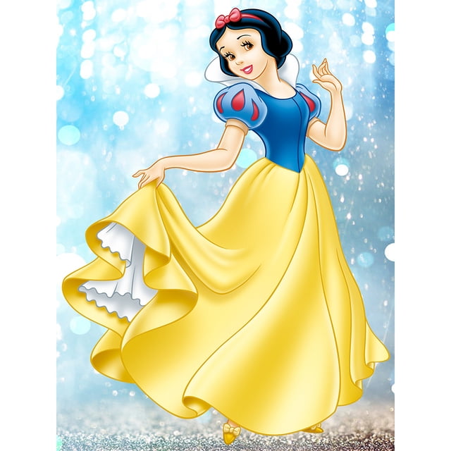 Pintura de diamante 5D Wdftyju dibujos animados princesa completo redondo Rhinestone DIY decoraciones hogar