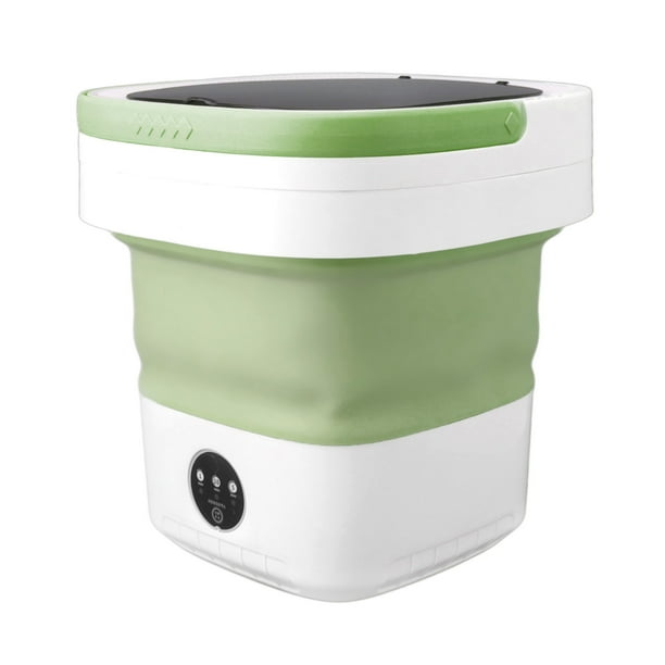 Mini Lavadora De Cubos Portátil, Mini Lavadora De Cubos Portátil De 7,5 L, Lavadora Plegable Con Centrifugado Suave Y Tubo De Drenaje De 100 A 240 V
