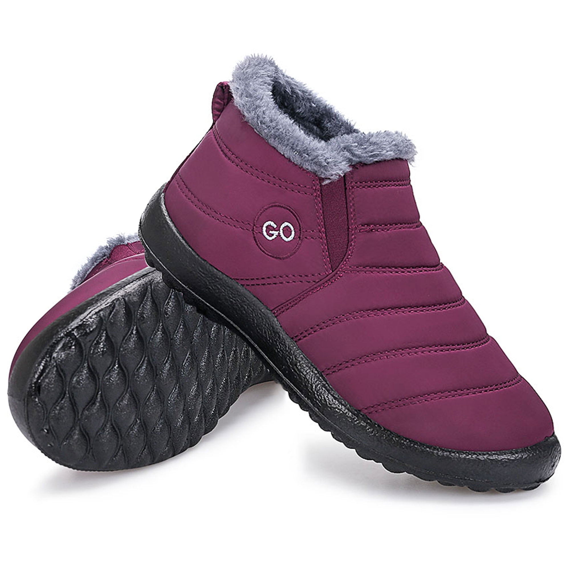ladies winter boots with retractable cleats