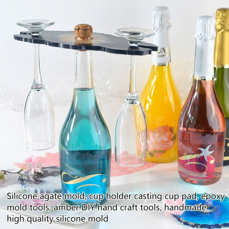 Crystal wine online rack