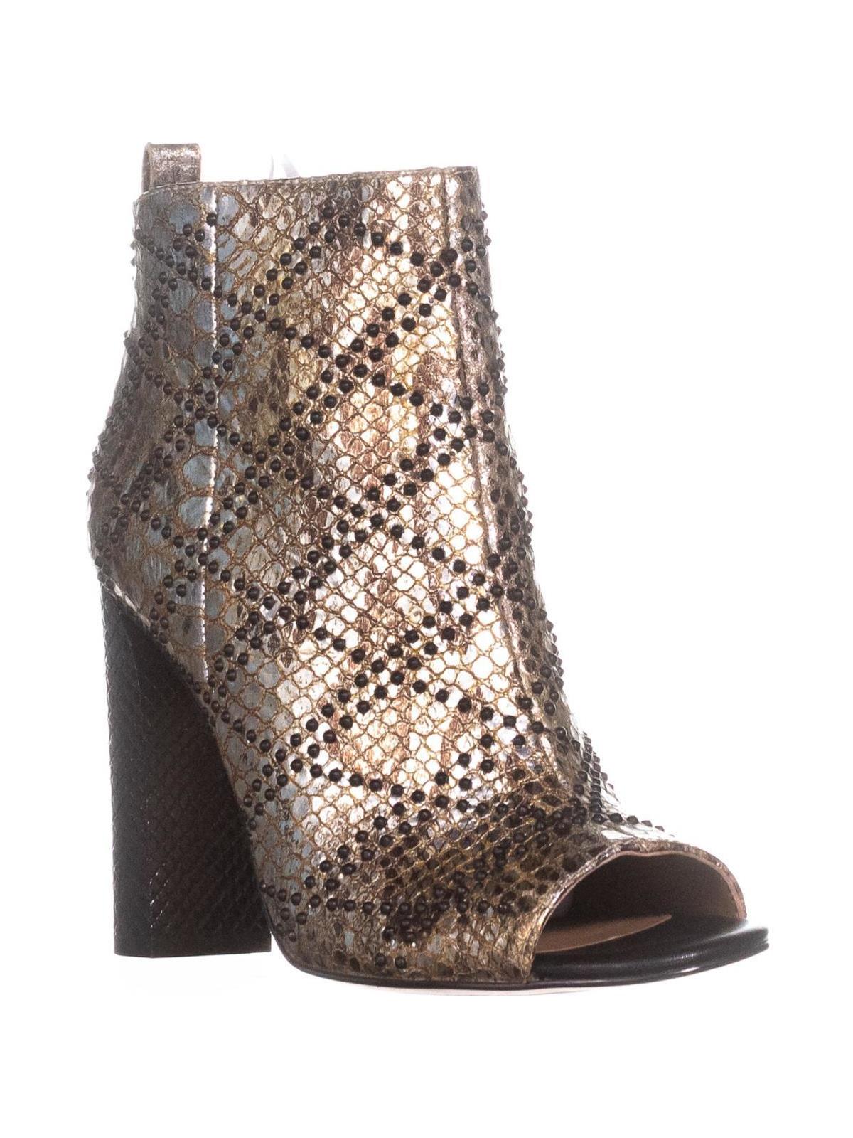 1 inch peep toe booties