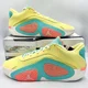 thumbnail image 1 of Ni-k-e FJ6458-700 Ni-k-e JORDAN TATUM 2 PF LEMONADE Basketball Shoes Men's Size US3.5-18, 1 of 6