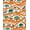 Orange, Pattern 1, variant on ODIKA 6x9 Machine Washable Non-Slip Area Rug, Interactive Village Roadway Featuring Animal Friends and Rolling Vehicles High Traffic Rug, Blue, 685880