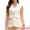 Beige, variant on DARING DIVA Women's Sleeveless Vest Notch Lapel Suit Jacket with Pockets S Black