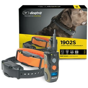 Dogtra 1902S Remote Dog Training Collar Ergonomic 3/4-Mile IPX9K Waterproof High-Output 2-Dog