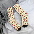 thumbnail image 5 of Fuzoiu Ladybug And Bee Print Athletic Crew Socks for Men & Women,Casual Crew Socks,Above Ankle Crew Socks for Business, Casual, 5 of 6