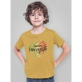 thumbnail image 2 of Buon Ferragosto Brush Paint T-Shirt Juniors -Image by Shutterstock,  x-Large, 2 of 4