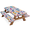 Multicolor 3, variant on ADECORIVY Colorful Leopard Print Picnic Table Cover with Bench Covers, Waterproof Animal Skin Outdoor Camping Tablecloth, Windproof Elastic Fitted Table Cover, 72 Inch 3PCS